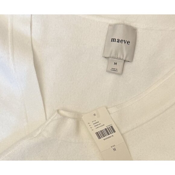 NWT Size M - Maeve Slouchy Cardigan Sweater Vest (NWT US$ 88) - Picture 7 of 16